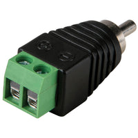 15-1877 RCA Male Screw Type Terminal Connector -(1pc/bag)