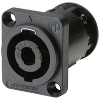 15-4202-4 4 Pins Speakon Female Chassis  Mount