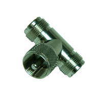 15-6728 UHF Male to Dual UHF Female