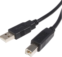 16-6512 USB 2.0 A Male to USB B Male Cable