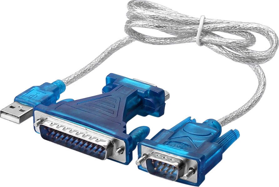 16-6524 USB 2.0 to Serial RS232 DB9 / DB25 Adapter