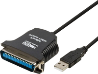 16-6526-01 USB 2.0 Male to IEEE1284 Parallel Female Adapter