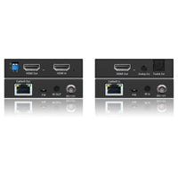 16-6700-07 4K HDMI Extender HDBaseT over Single CAT 5e/6e 70M with HDCP2.2, POC, Loop Out, CEC, IR, 3.5mm & Toslink Audio Extractor