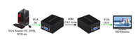 16-6701 VGA Extender over Single CAT 5e/6e 60M