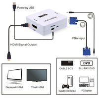 16-6702-01 VGA + Audio to HDMI Converter