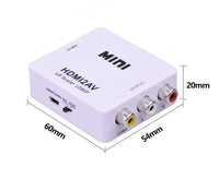 16-6710-01 HDMI to Composite Audio / Video Converter - Plastic Casing