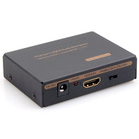 16-6713 HDMI Audio Extractor - HDMI to HDMI + Optical + RCA L/R Stereo Audio Out