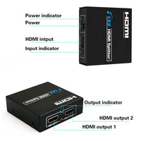 16-6802-4-01 HDMI High Speed Splitter 1 In 2 Out