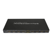 16-6808-4 HDMI 4K Splitter 1 In 8 Out, HDCP 1.4, Supports 3D, 4Kx2K@30Hz
