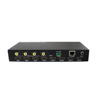 16-6844-42 HDMI 4K Version 2.0 Matrix 4 In 4 Out, Support 4K@60hz YUV4:4:4, 18Gbps, HDR with SPDIF Audio Out