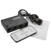 16-6851-01 HDMI High Speed Switcher 5 In 1 Out with Remote