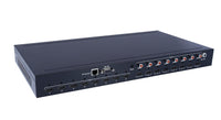 16-6888-42 HDMI 4K Version 2.0 Matrix 8 In 8 Out, Support 4K@60Hz YUV4:4:4, 18Gbps, HDR with SPDIF Audio Out