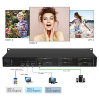 16-6889-09-4K 3x3 4K Video Wall Controller