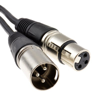 16-7101 XLR Male to Female Microphone Cable