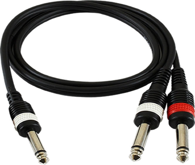 16-7244-05 1/4 Inch Mono Male to 21/4 Inch Mono Cable