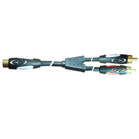 16-7313 RCA Female Plug to 2 RCA Male Jack (Y Cable)