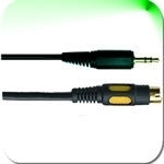 16-8040-03 S Video M - 3.5mm Stereo F