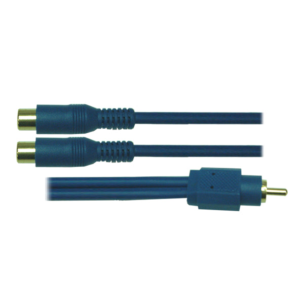 16-8090-01 1RCA M - 2xRCA F (Y Cable)