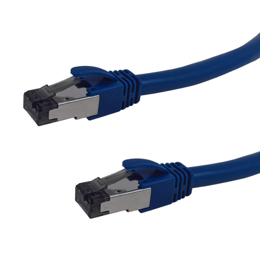 07-48XX CAT8 S/FTP Shielded Patch Cable 40G 24AWG Riser CMR
