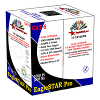 17-CAT6ODB CAT6 CMX Outdoor Direct Burial Cable - 1000FT