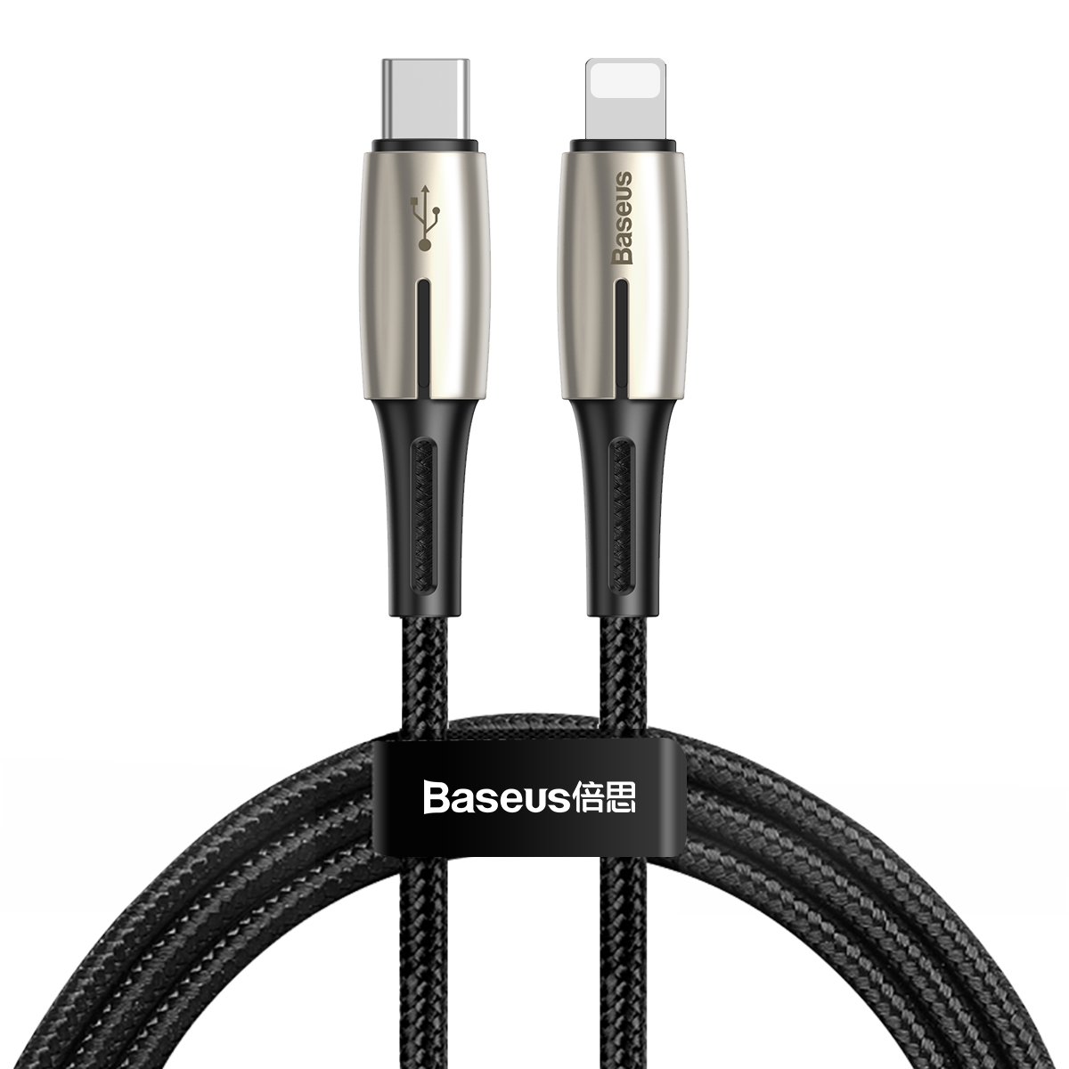 70-4CATLRD-01 Type-C to Lightning PD Cable 18W  Quick Charge 1.3m Black