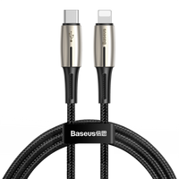 70-4CATLRD-01 Type-C to Lightning PD Cable 18W  Quick Charge 1.3m Black