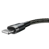 70-4CALKLF-RG1 Lightning Cable 2A 3 Meters, Nylon Braided, Quick Charge