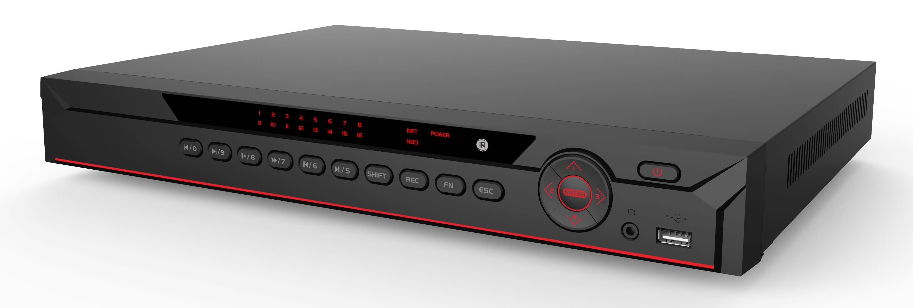 23-4XV52A16-X Digital Video Recorder 16 Channel Penta-brid 1080P 1U H.265 DVR