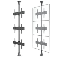 64-1333 3 X 1 DIGITAL SIGNAGE VIDEO WALL FLOOR TO CEILING MOUNT