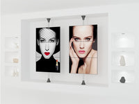 64-1333 3 X 1 DIGITAL SIGNAGE VIDEO WALL FLOOR TO CEILING MOUNT