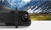 23-3718 Full HD 1080P 9.7 inch Touch Screen Dual Lens Car DVR Dash Cam Driving Recorder