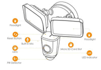 23-4L26 2MP Full HD WiFi Floodlight Camera