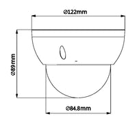 23-4SD22A204U-N 2MP 4x Starlight Mini PTZ Network Camera