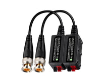 23-8201 Press Fit Terminal Passive Video Balun with Mini-Coax BNC