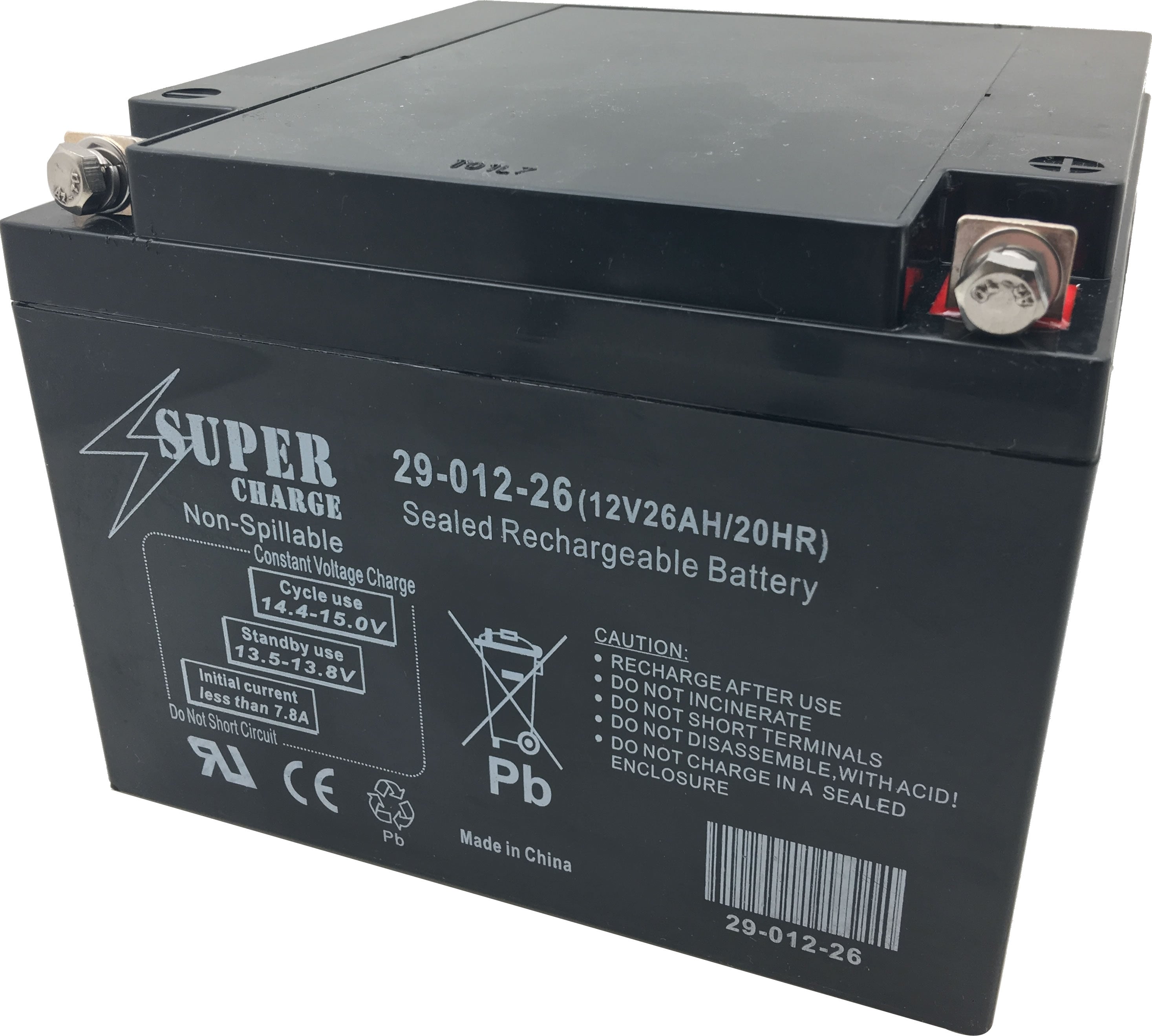 29-012-26 Rechargeable Battery 12V 26AH 20HR