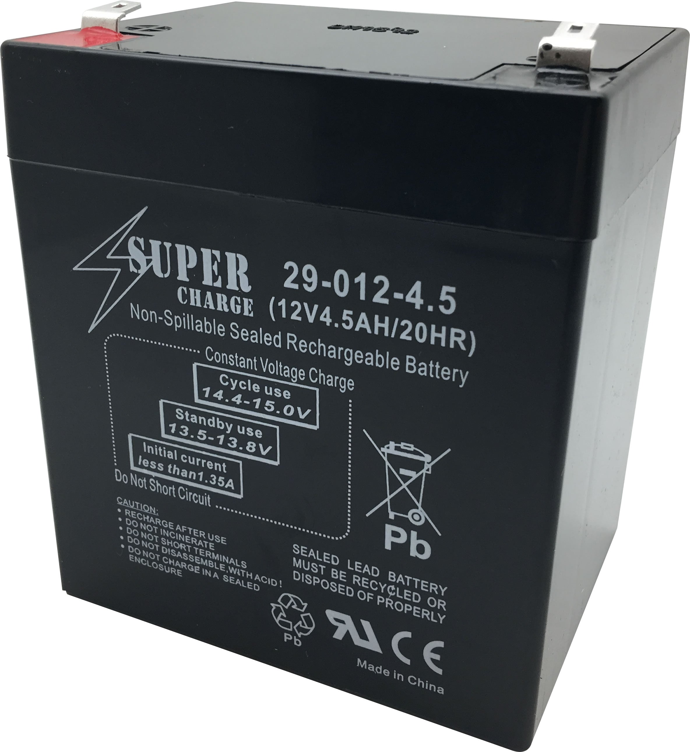 29-012-4.5 Rechargeable Battery 12V 4.5AH 20HR