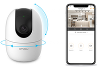 23-4A42 Indoor Wi-Fi Pan & Tilt Camera 360° Coverage 2K H.265 with Al Human Detection and Privacy Mode