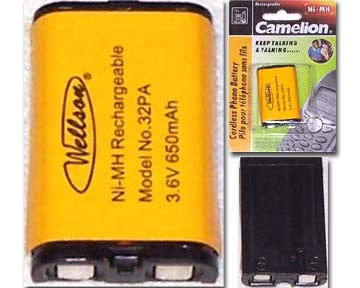 29-32PA 3.6V 650mAh Cordless Phone Battery Ni-CD