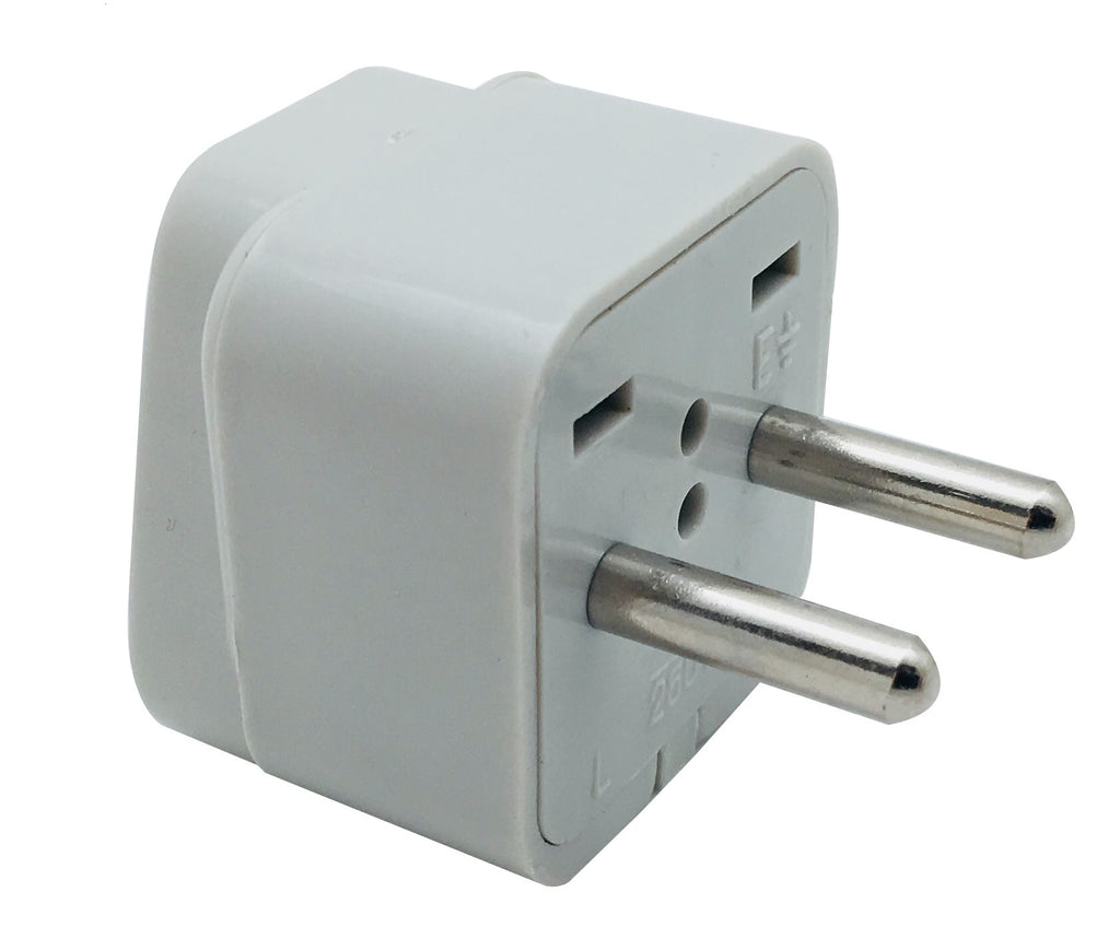 Round Adapter Plug Insert Universal Power Plug Adapter: Round pin attachment plug – AA Electronics
