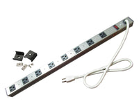 42-0408 UL certified 8 outlets Aluminum Power Bar