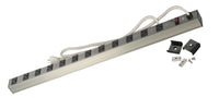 42-0412 UL certified 12 outlets Aluminum Power Bar