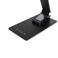 50-4872-01 LED Folding Table Lamp with Calendar and Alarm Clock