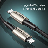 70-4CATLRD-01 Type-C to Lightning PD Cable 18W  Quick Charge 1.3m Black