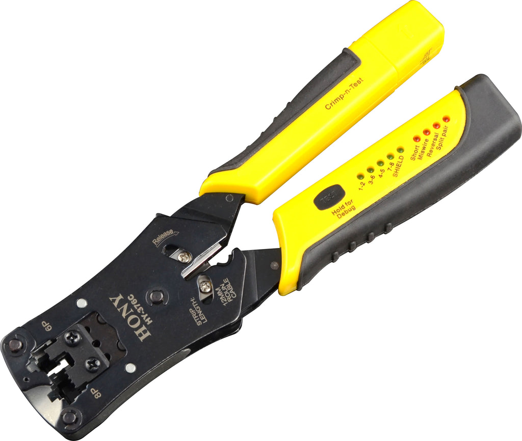 Crimp and Test Tool for 4P/ 6P /8P – AA Electronics