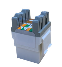 07-6028 90 Degree RJ45 Ethernet Keystone Jack