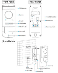 23-4DB11 Wi-Fi Video Doorbell