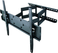 64-1147XL Full motion LCD LED TV Wall Mount Slimline Bracket for 42-80 inches TVs
