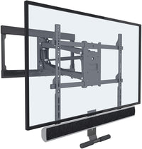 64-1156 Pull Down Fireplace TV Mount Bracket for 42 inches to 65 inches Flat Screen TVs