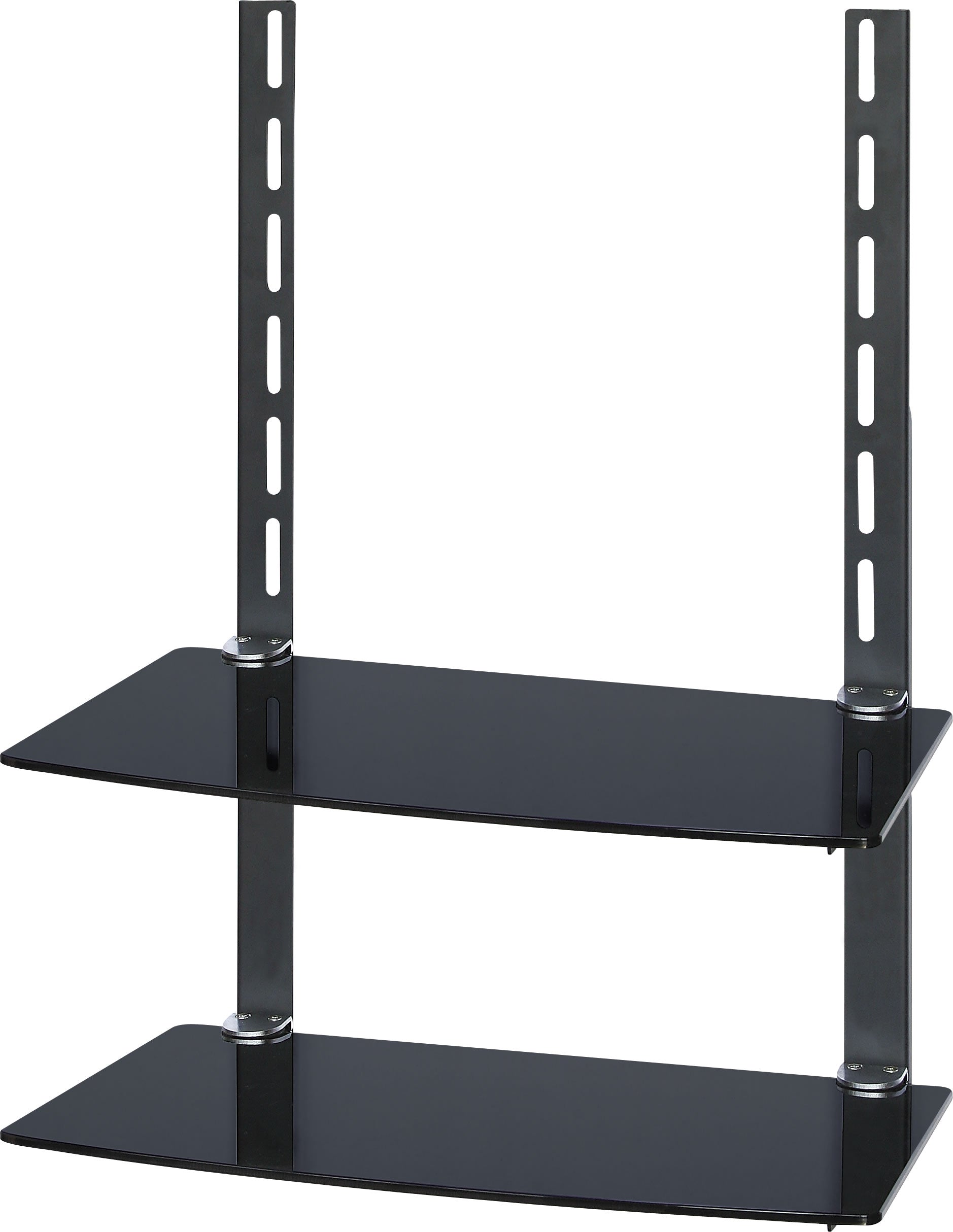64-1202 Dual Glass Shelf Unit for Wall Mount TV Bracket