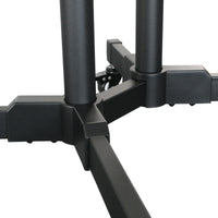 64-1221 Mobile Adjustable Height LCD LED TV / Monitor Stand for 30-65 inches Screen